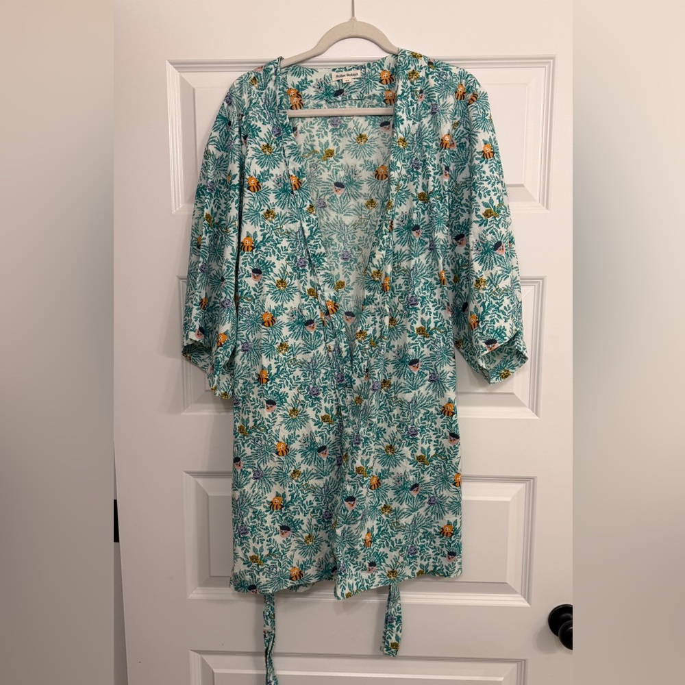 Roller Rabbit Jungle Print Robe - Picture 3 of 4